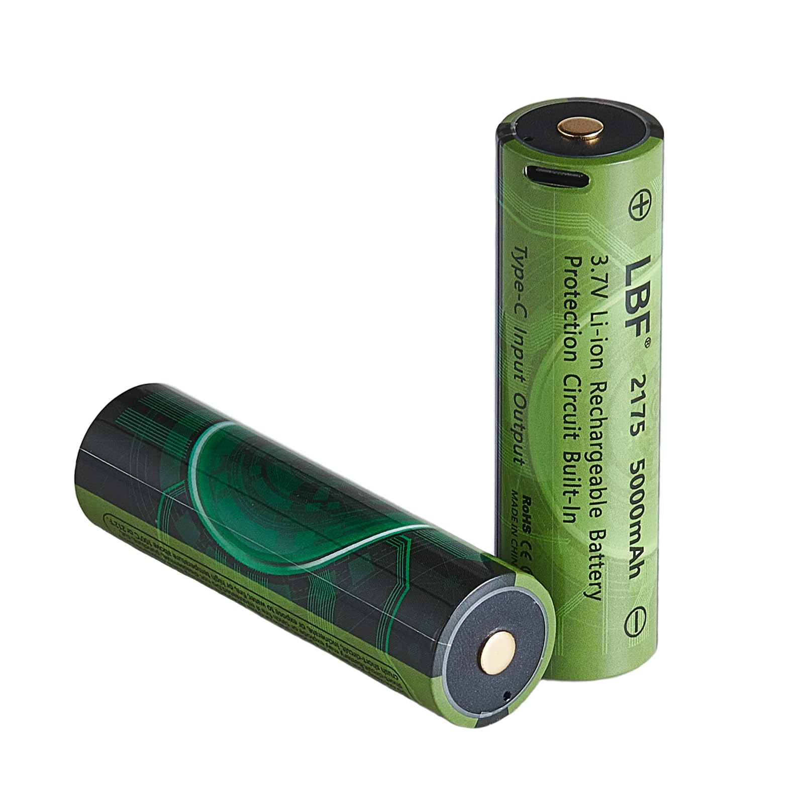 Amazon.com: LBF Button Top 3.7V 5000mAh(21 * 75 not 18 * 65